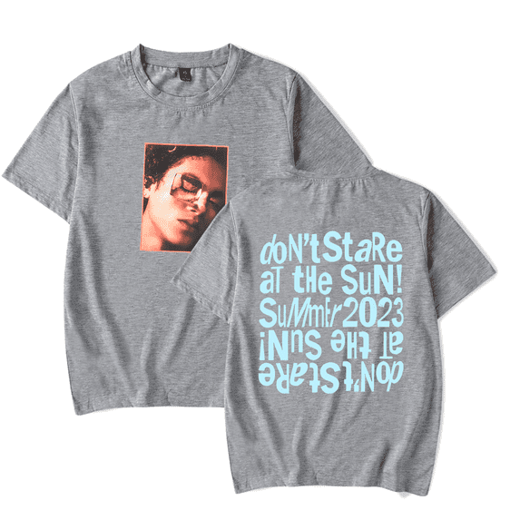 Dominic Fike T Shirts Summer Tour 2023 Merch Tee Women Mens T-shirts For Fans Short Sleeve Summer Y2k Top