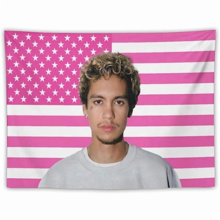 Dominic Music Fike Tapestry National Flag Poster Dormitory Living Room Bedroom Interesting Tapestry Indoor And Outdoor Decorative Wall Aesthetic Fashion Personality Art Home Decoration30 x40