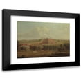 thumbnail image 1 of Dominic Serres 24x18 Black Modern Framed Museum Art Print Titled - Saint Vincents, Near West Malling, Kent, 1 of 5