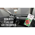 thumbnail image 1 of Dominica Flag - Car Air Freshener, 1 of 3