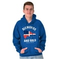 thumbnail image 1 of Dominican DR Shaped Pride Heritage Hoodie Sweatshirt Women Men Brisco Brands M, 1 of 5