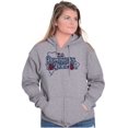 thumbnail image 1 of Dominican Doll Cute DR Flag Roses Zip Hoodie Sweatshirt Women Brisco Brands S, 1 of 5