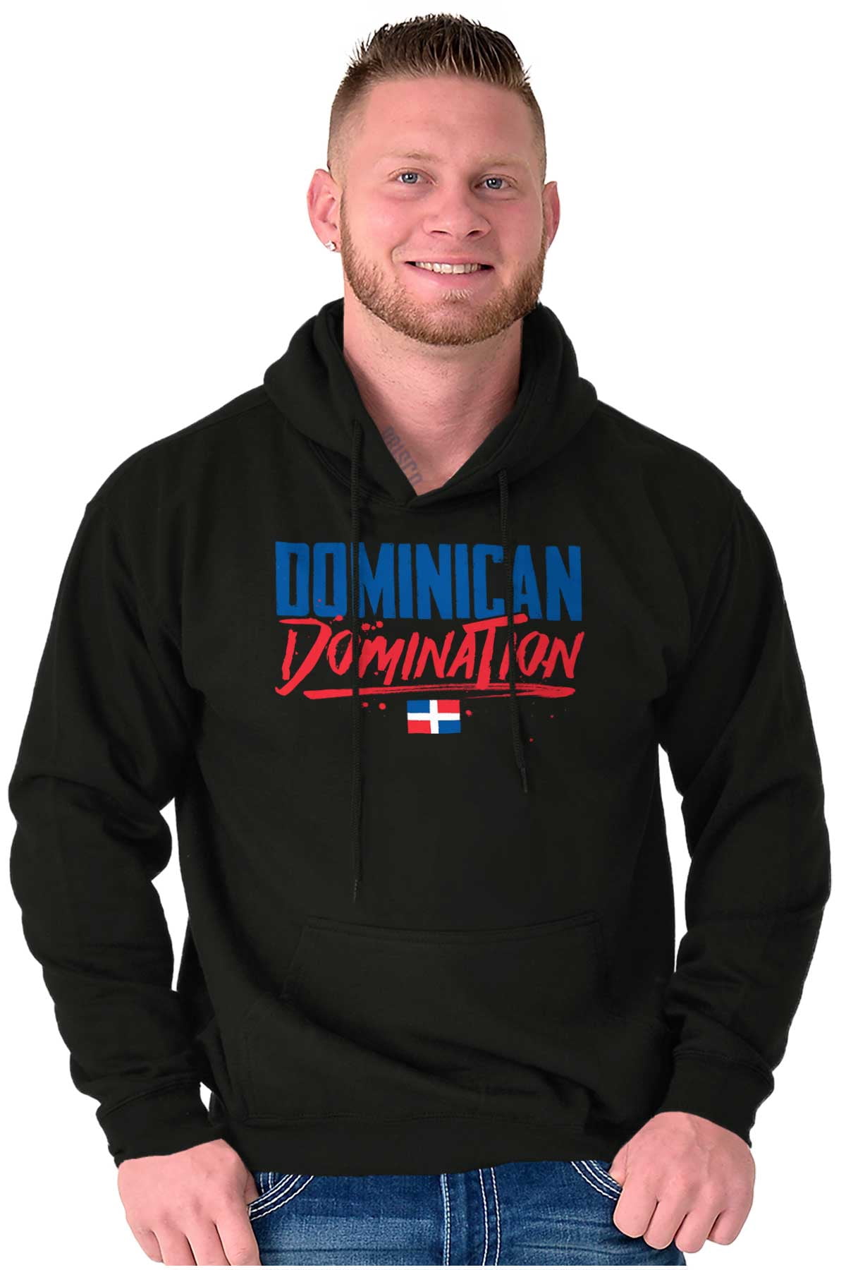 Dominican Domination Proud Loud DR Hoodie Sweatshirt Women Men Brisco ...