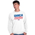thumbnail image 1 of Dominican Domination Proud Loud DR Plus Size Long Sleeve Graphic Tee Shirt Brisco Brands 2X, 1 of 5