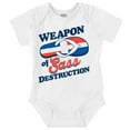 thumbnail image 1 of Dominican Girl Sass Destruction Cute Bodysuit Jumper Girls Infant Baby Brisco Brands NB, 1 of 6
