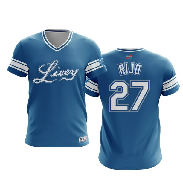 Dominican Hall of Fame - Tigres del Licey - Rijo 27 - Royal Blue