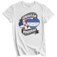 thumbnail image 1 of Dominican Honduran Hearts Dominican Republic Honduras Flags T-Shirt, 1 of 2