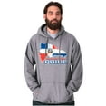 thumbnail image 1 of Dominican Pride Parade Country Flag Hoodie Sweatshirt Women Men Brisco Brands M, 1 of 5