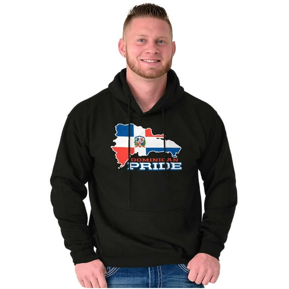 Dominican Pride Parade Country Flag Hoodie Sweatshirt Women Men Brisco Brands S
