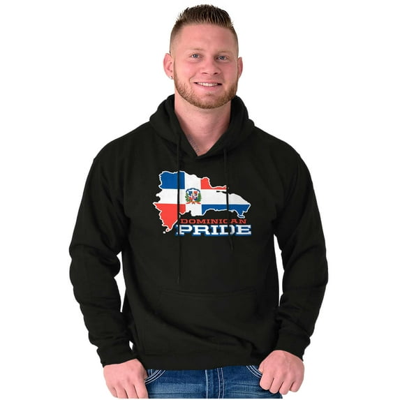 Dominican Pride Parade Country Flag Hoodie Sweatshirt Women Men Brisco Brands S