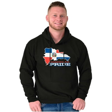 Dominican Pride Parade Country Flag Hoodie Sweatshirt Women Men Brisco Brands X