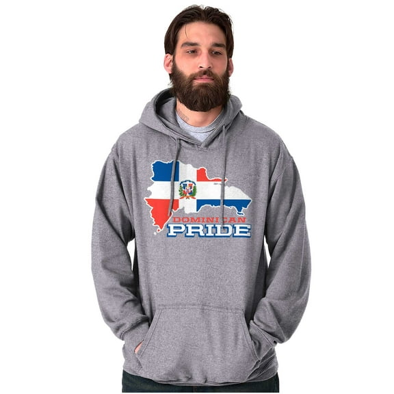 Dominican Pride Parade Country Flag Unisex Plus Fleece Graphic Hoodie Brisco Brands 5X
