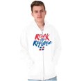 thumbnail image 1 of Dominican Pride Rock the Republic Zip Up Hoodie Men's Women's Brisco Brands S, 1 of 5