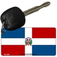 thumbnail image 1 of Dominican Rep Flag Novelty Aluminum Key Chain KC-484 3" x 1.5" Key Chain (KC), 1 of 1