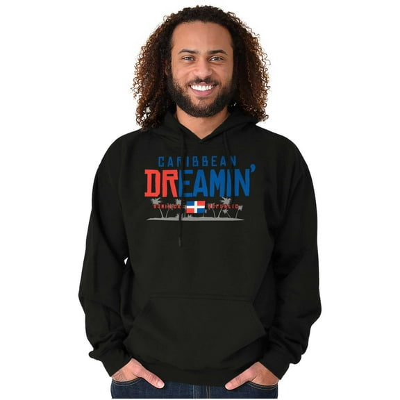 Dominican Republic Caribbean Dream DR Hoodie Sweatshirt Women Men Brisco Brands M