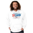 thumbnail image 1 of Dominican Republic Caribbean Dream DR Unisex Plus Fleece Graphic Hoodie Brisco Brands 2X, 1 of 5