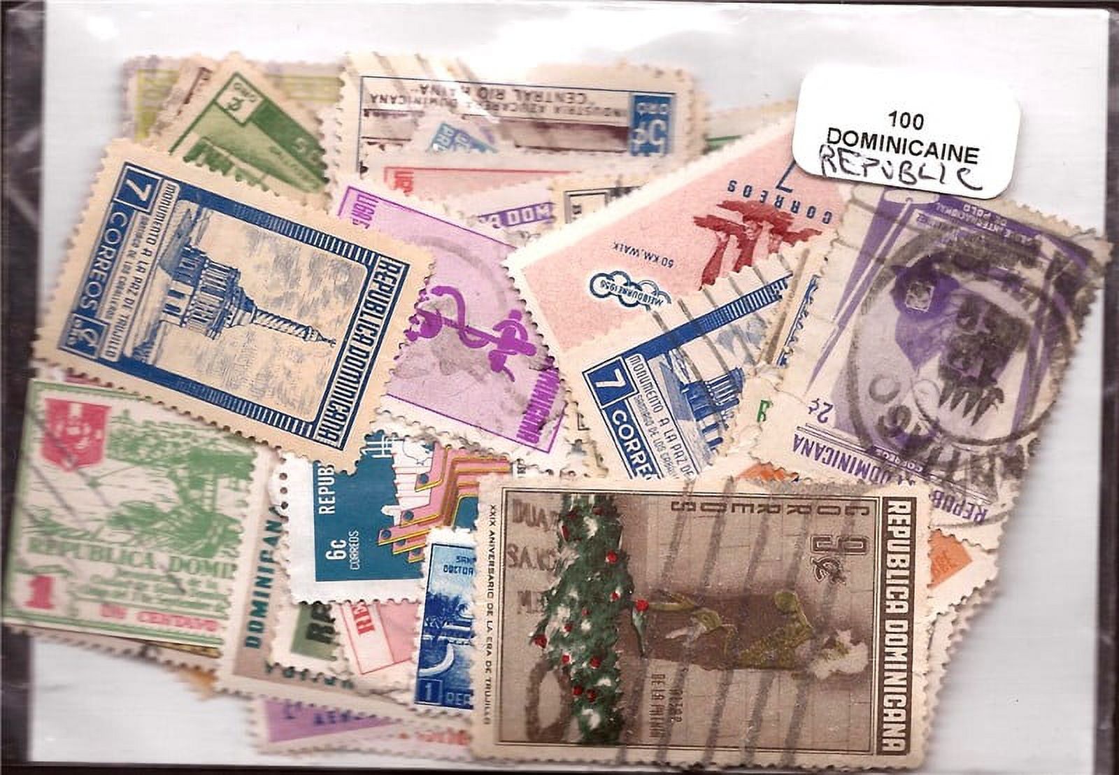 Dominican Republic Collection of 100 Different Stamps