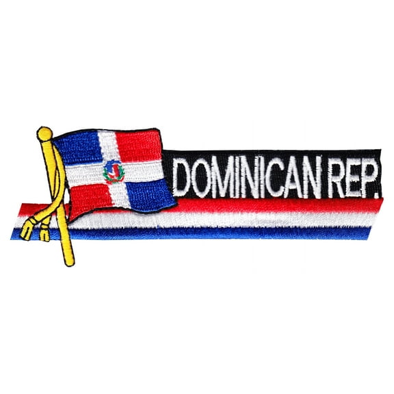 Dominican Republic Cut-Out Patch