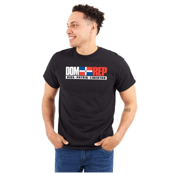 Dominican Republic DR Heritage Pride Men's Graphic T Shirt Tees Brisco Brands S