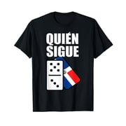 Dominican Republic Dominoes Quien Sigue T-Shirt