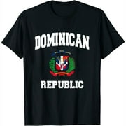 Dominican Republic Flag Republica Dominicana Souvenir Gift Black