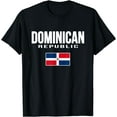 thumbnail image 1 of Dominican Republic Flag Republica Dominicana Souvenir T-Shirt, 1 of 3