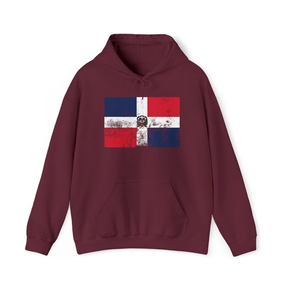 Dominican Republic Pride Flag Hoodie, Gifts, Hooded Sweatshirt