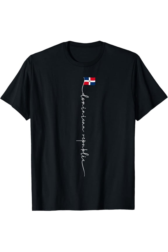 Dominican Republic Signature Dominican Republic Flag T-Shirt