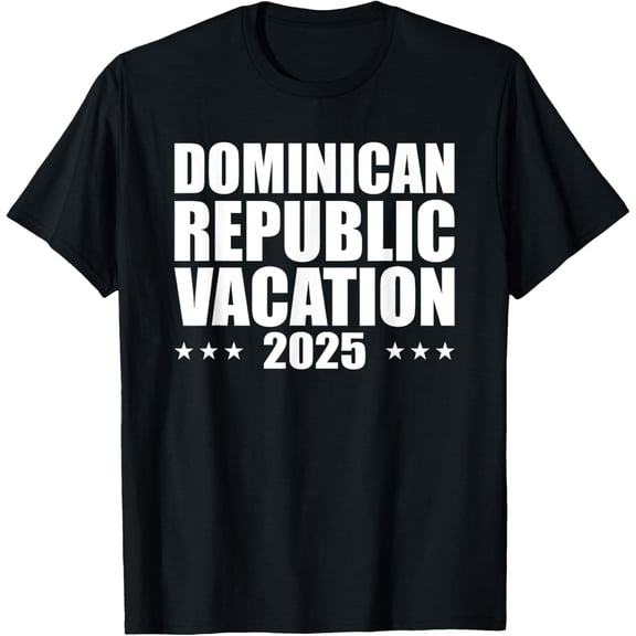Dominican Republic Vacation 2025 Spain Country Family Trip T-Shirt