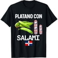 thumbnail image 1 of Dominicana Flag RD Dominican Republic Food Mangu Plantain T-Shirt mens t shirt，black，women，funny，misfits，men，journey, 1 of 4