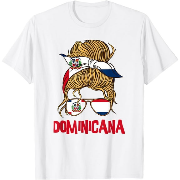 Dominicana For Girl Dominican republic Flag for Women T-Shirt mens t shirt，white，women，funny，misfits，men，journey，t-shirt