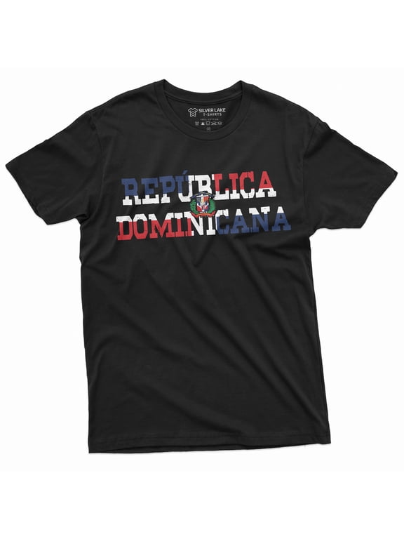 Dominicana T-Shirt Dominican Republic Flag Coat Of Arms Patriotic Tee Shirt Mens Womens Tee