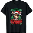 thumbnail image 1 of Dominick Donkey Cheer Mi Burrito Sabanero Mexican T-Shirt, for Men & Women, up to Size 5XL, 1 of 2