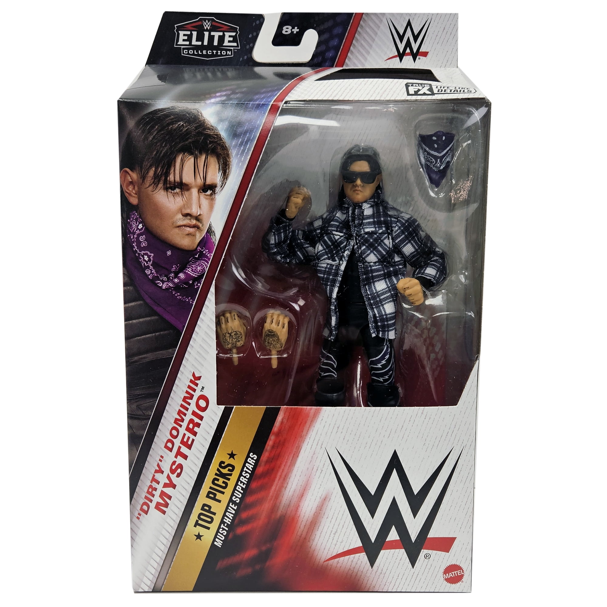 WWE Dominik Mysterio Elite 2025 Wave 3 Toy Wrestling Action