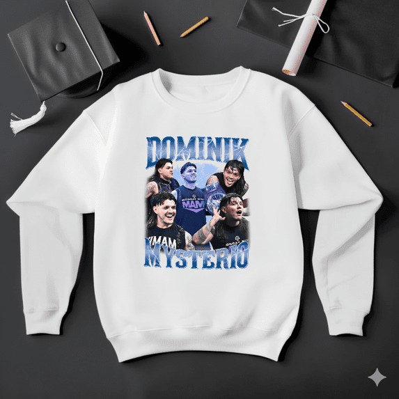 Dominik Mysterio WWE Star Wrestling Fan Vintage Sports Graphic Sweatshirt V41212, up to size 5XL