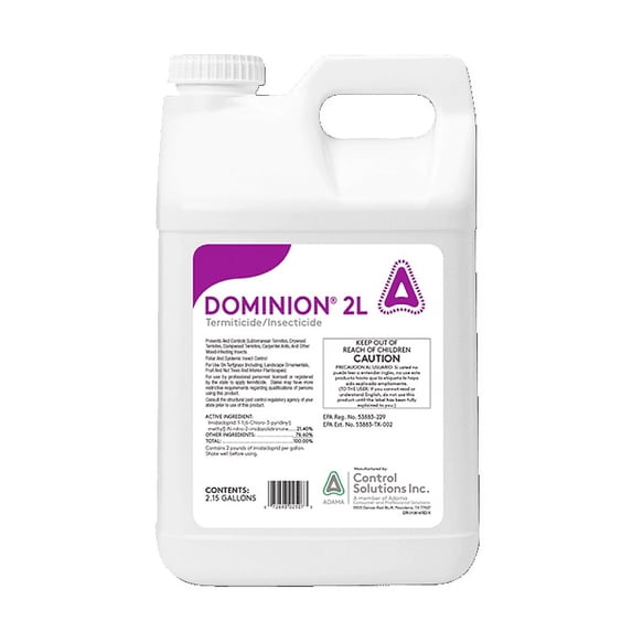 Dominion 2L 2.15 Gallon- Imidacloprid Insecticide Compare to Premise 2F ...