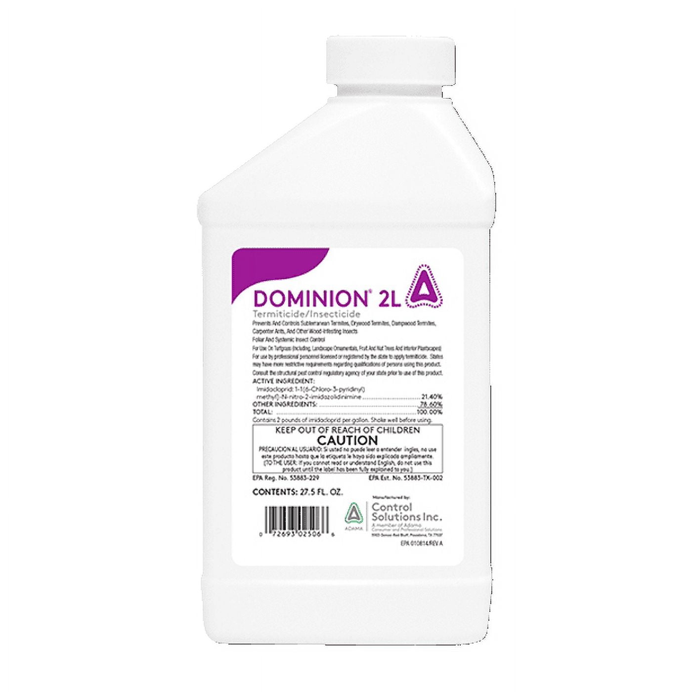 Dominion 2L 27.5oz- Imidacloprid Insecticide Compare to Premise 2F