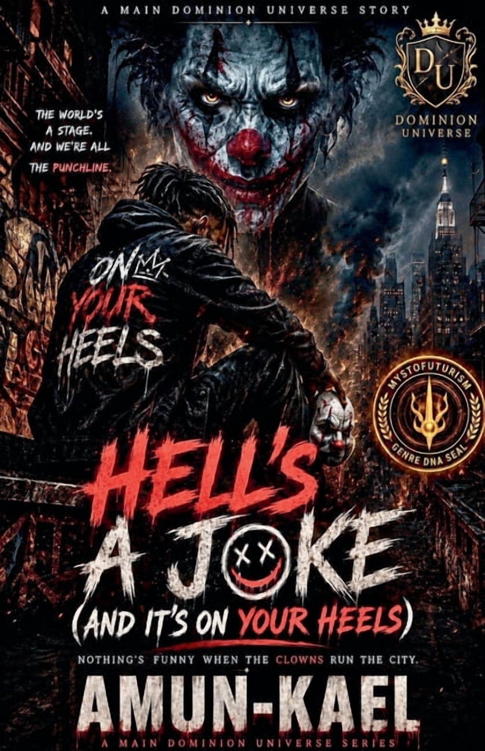 Dominion Chaotic Worlds Saga Dominion: Hell's a Joke (And It's on Your Heels), Book 3, (Paperback)