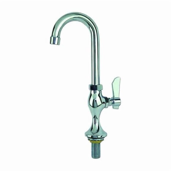 Single Handle Single Hole Mount, 1 Hole Bathroom Faucet, Chrome