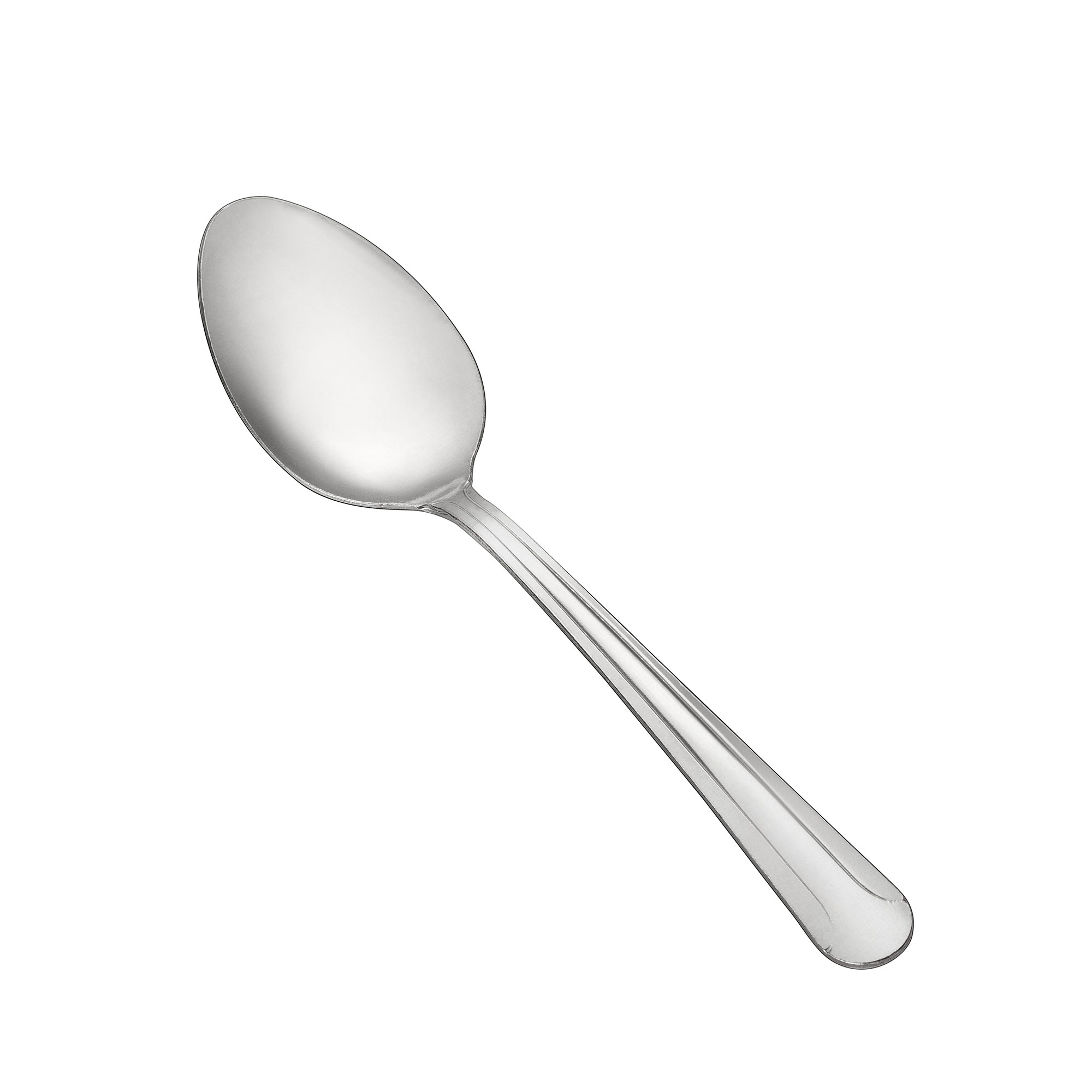 Choice Dominion 7 5/8 18/0 Stainless Steel Tablespoon / Serving Spoon -  12/Case