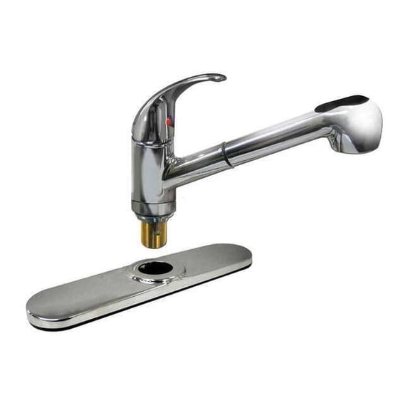 Dominion Faucets Low Arc Pull Out,Chrome,Dominion Faucets 77-2115