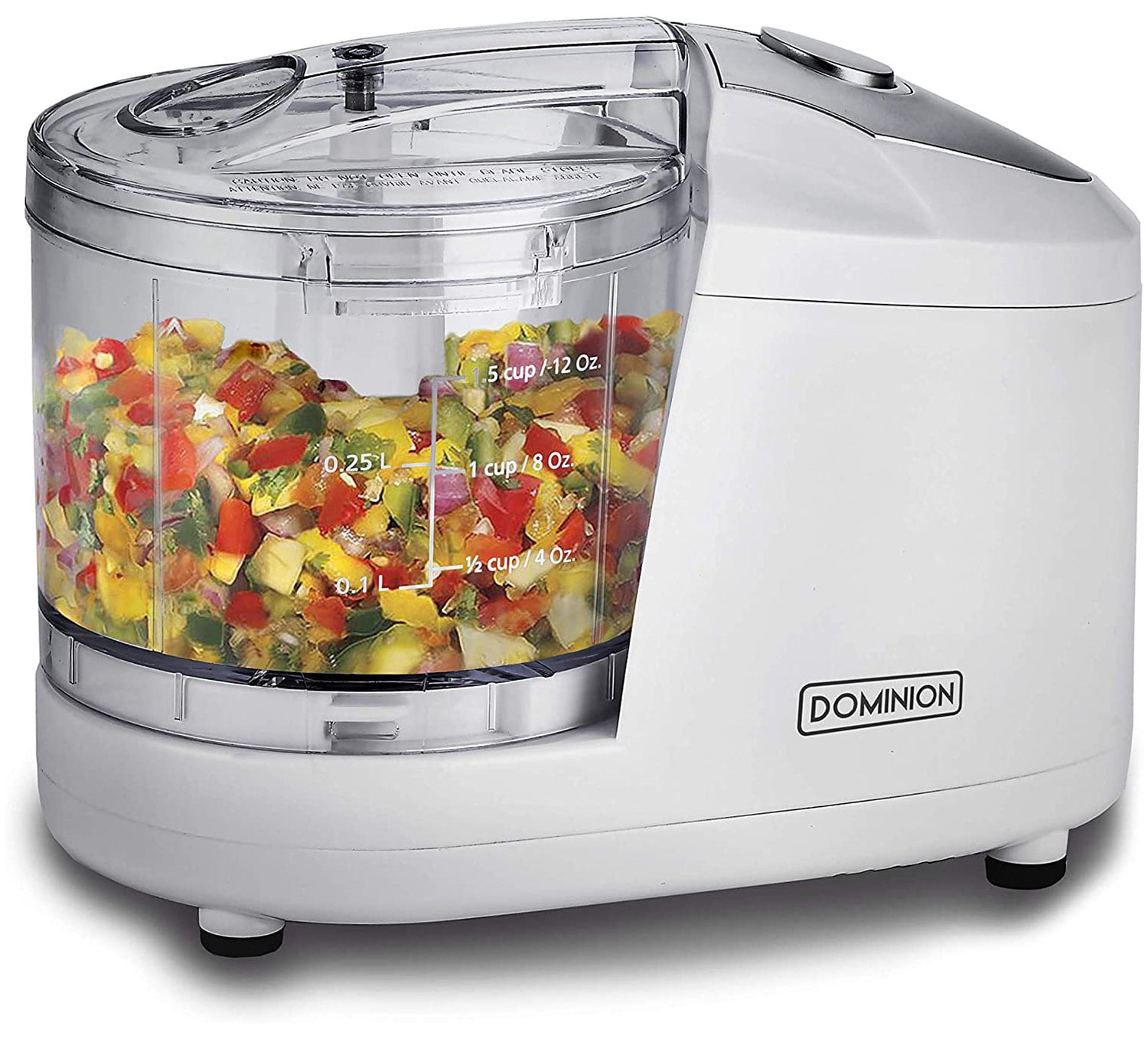 Continental Electric 1.5-Cup Electric Mini Food Chopper with Stainless  Steel Blade , Interlocking Plastic Bowl CE-FP001 - The Home Depot