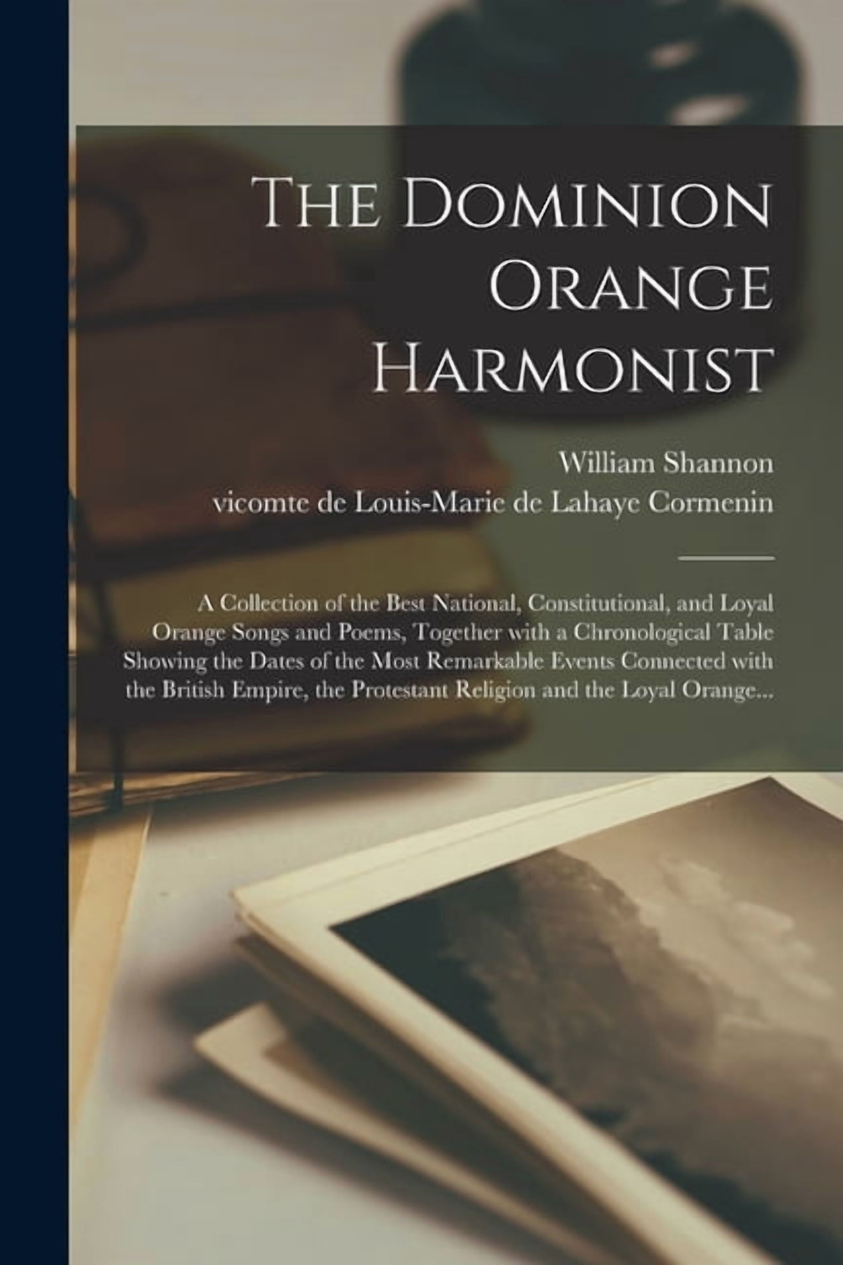 The Dominion Orange Harmonist [microform] (Paperback)