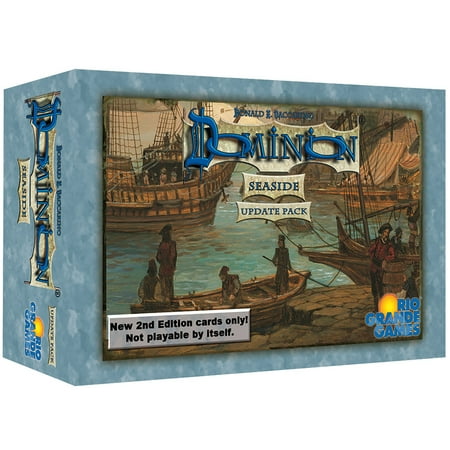 Dominion: Seaside 2nd Edition Update Pack - Expansion Card Pack, Rio Grande Games, Ages 14+, 2-4 Players