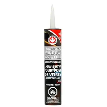 Dominion Sure Seal DOMCLW Liquid Butyl Sealer - 300 ml Cartridge ...