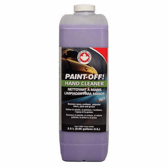 Dominion Sure Seal 11020 Paint Off Hand Cleaner, 2.5 L Case, Liquid, Violet