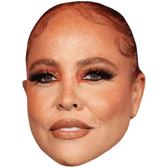 Dominique Dawson (Make Up) Big Head. Larger than life mask.