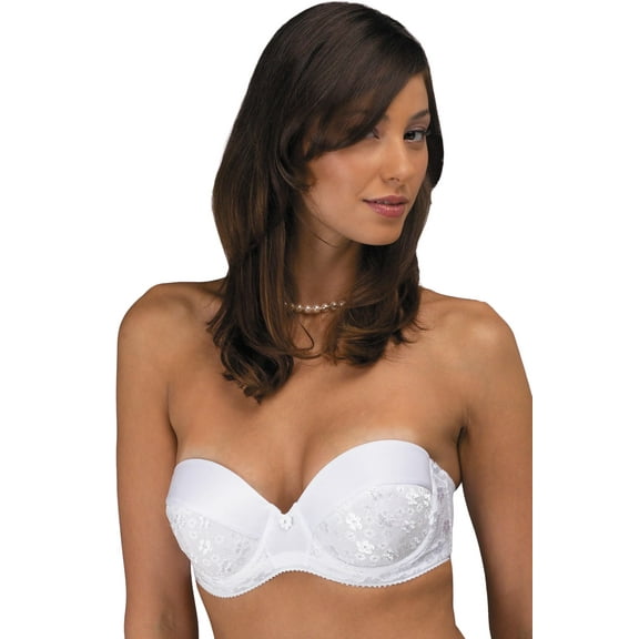 Dominique Women's Chopper Lace Strapless Bra #8539