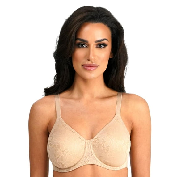 Jacqueline Seamless Jacquard Minimizer Bra