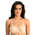 thumbnail image 1 of Dominique Women’s Jacqueline Jacquard Minimizer Bra #7018 – Seamless Full Figure Underwire Lingerie for Women, 1 of 6